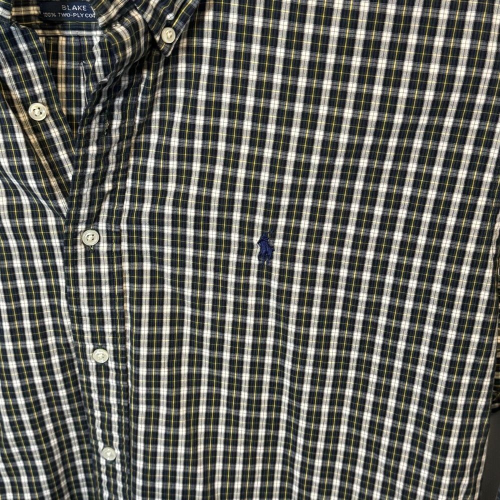 Ralph Lauren‎ Blake Men's XL Multicolor Plaid Long Sleeve Button Shirt - Picture 4 of 5